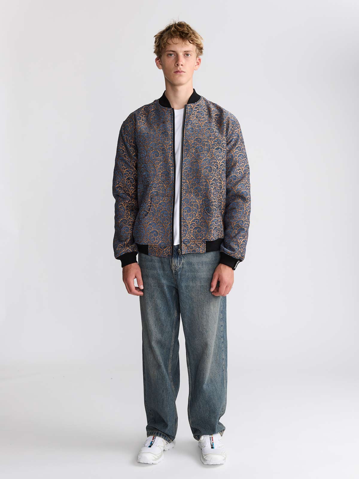 Siggi Reversible Bomber Jacket Copper/Black