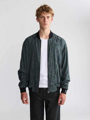Laslo Reversible Bomber Jacket Eclipse/Black