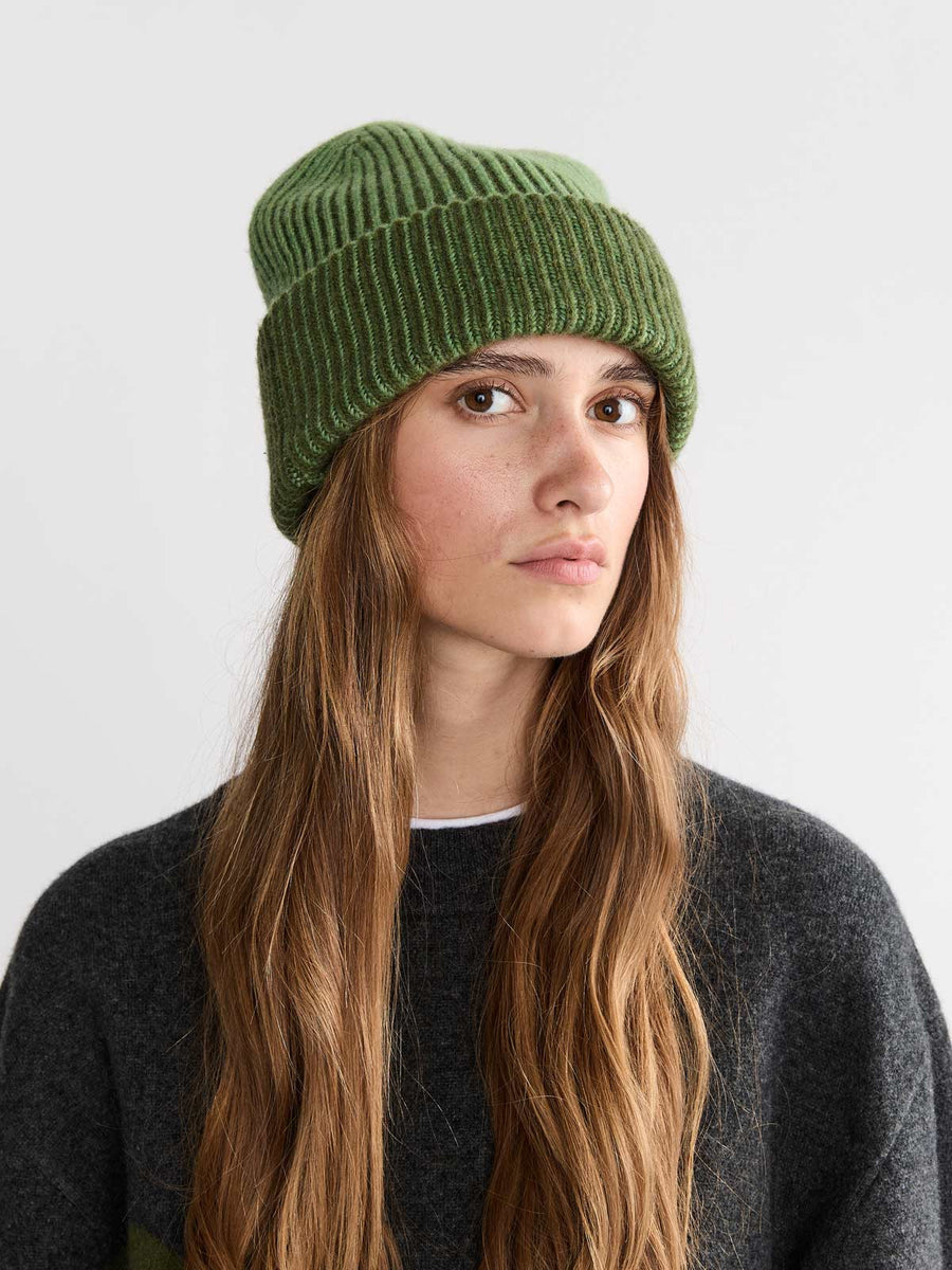Lou Beanie Green
