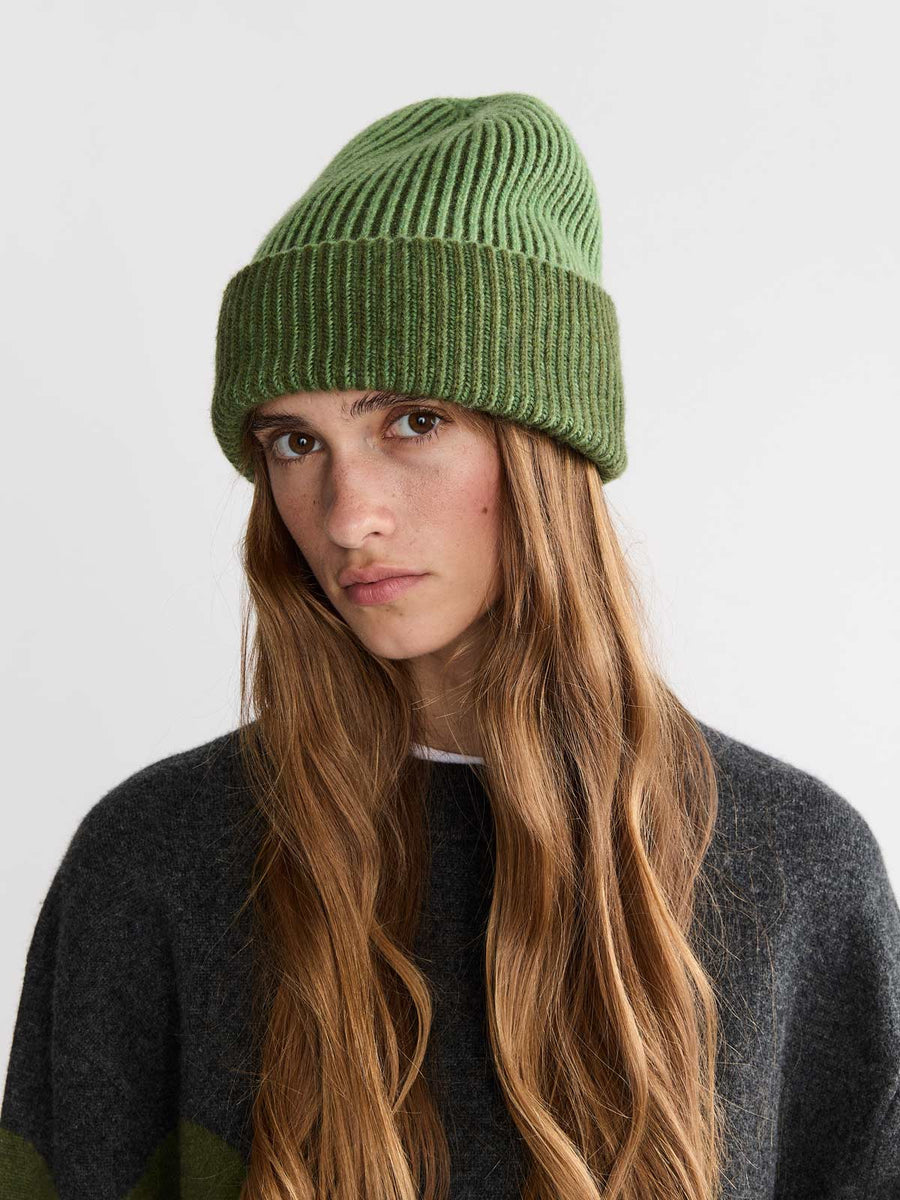 Lou Beanie Green