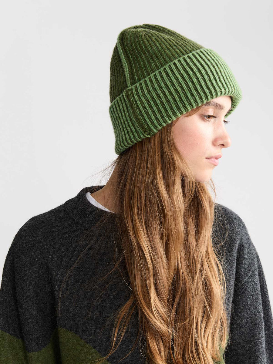 Lou Beanie Green