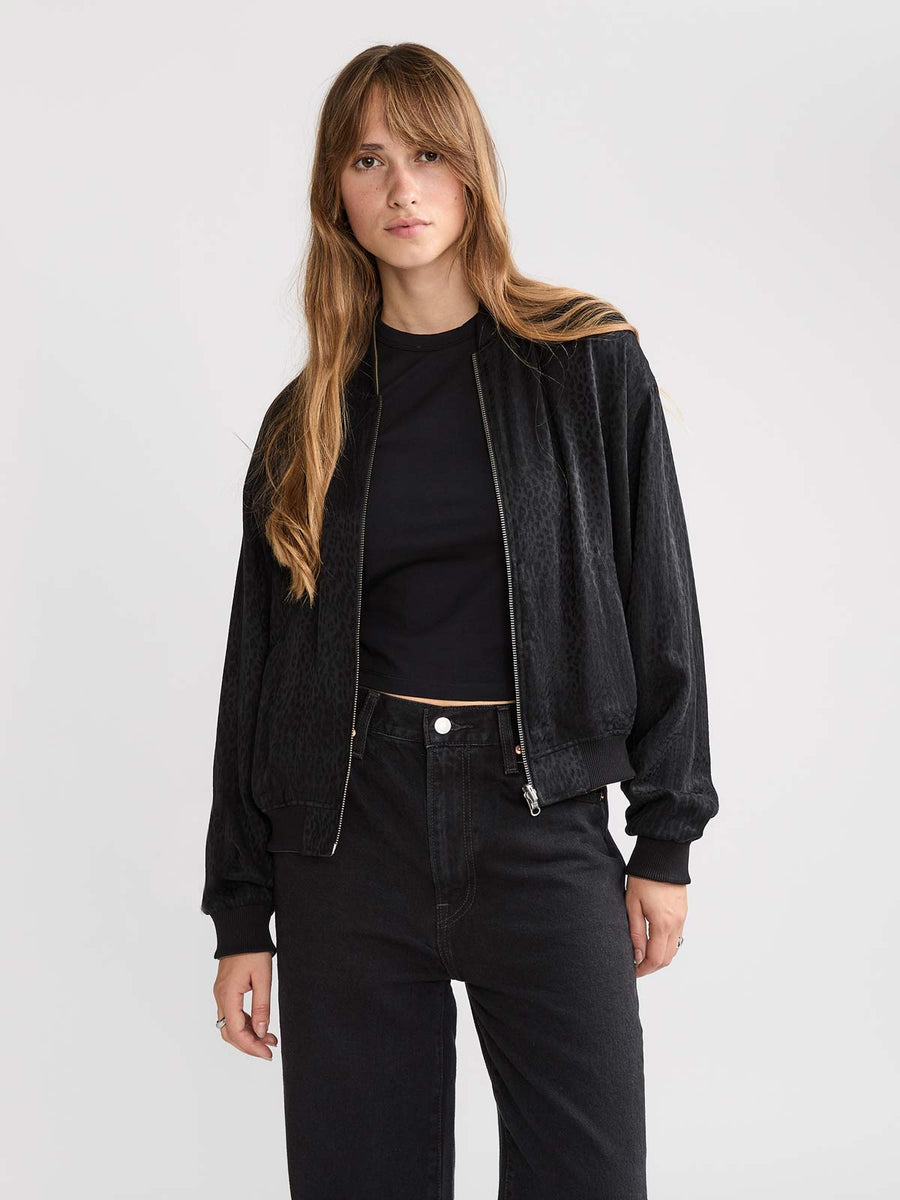Lene Reversible Bomber Jacket Leo/Olive
