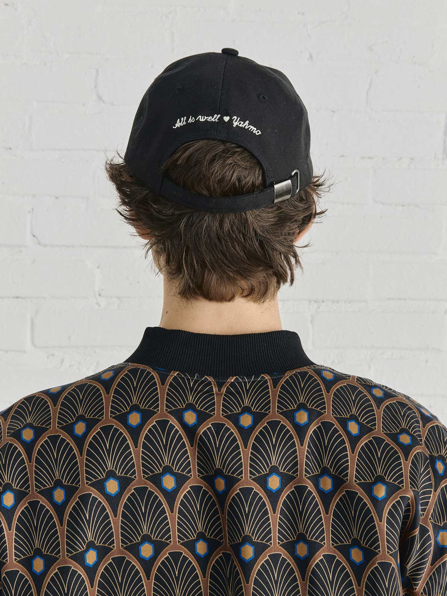 Oskar Reversible Bomber Jacket Metropolis/Black