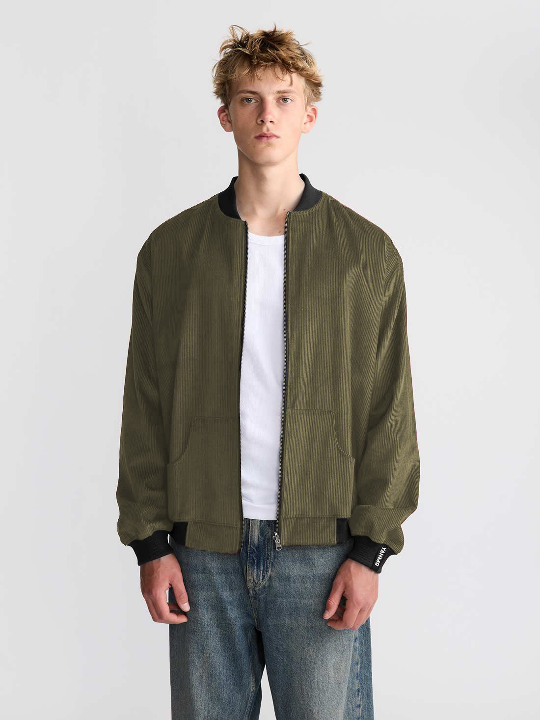 Oskar Wendejacke Bloom/Olive