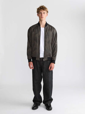 Fred Reversible Bomber Jacket Onyx/Black
