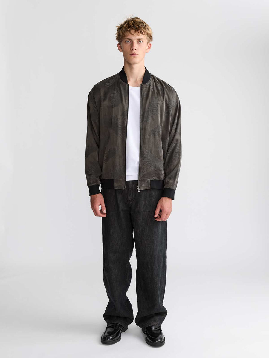 Fred Reversible Bomber Jacket Onyx/Black