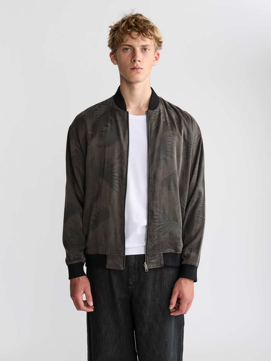 Fred Reversible Bomber Jacket Onyx/Black