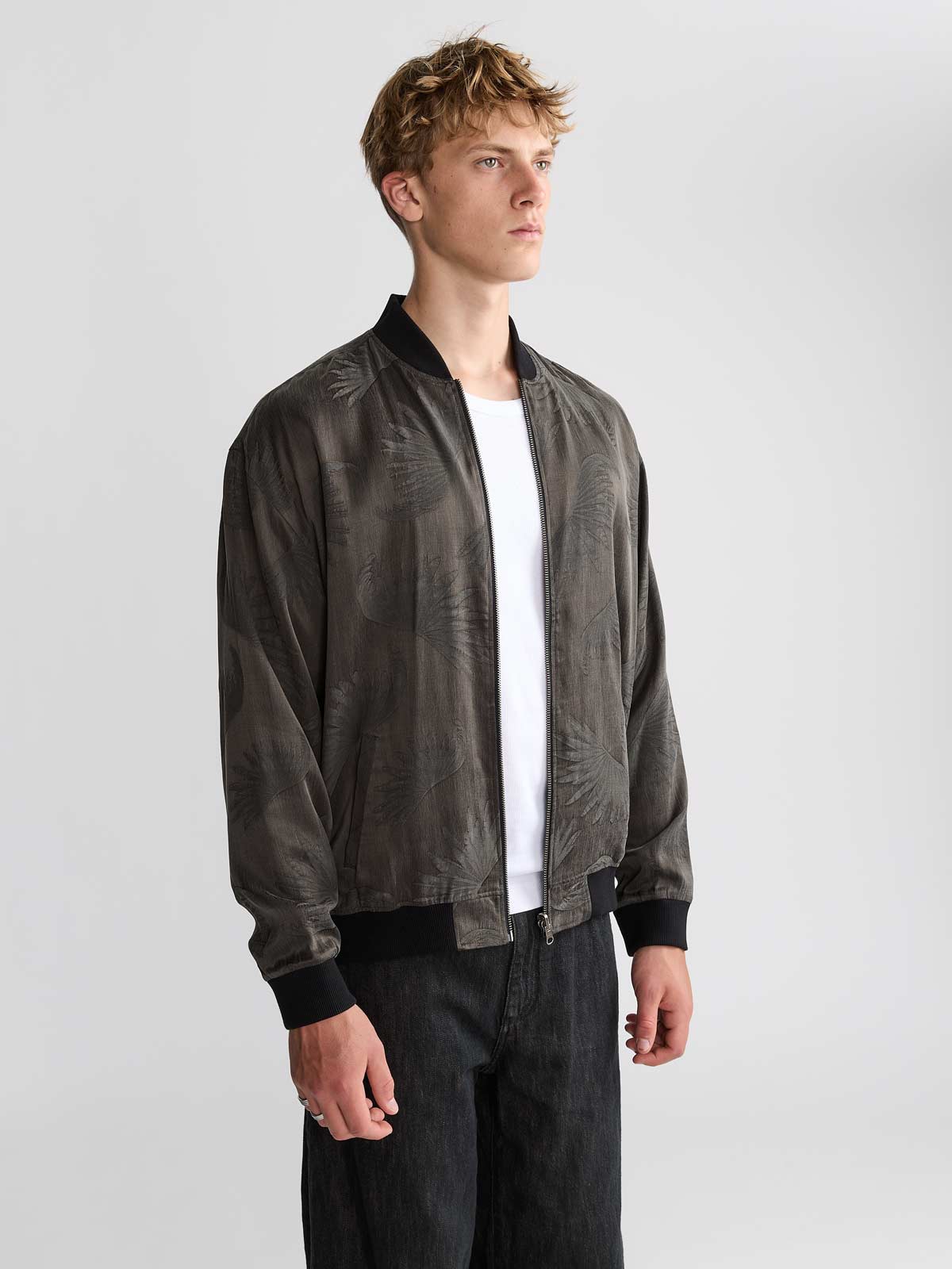 Fred Reversible Bomber Jacket Onyx/Black