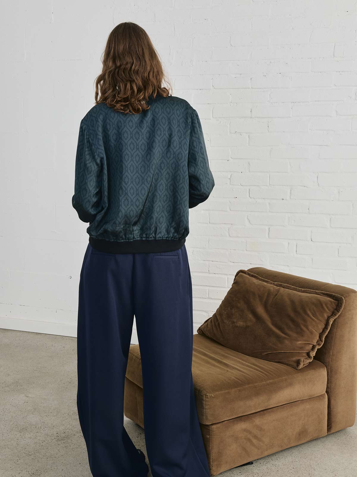 Ruth Reversible Bomber Jacket Opal/Black