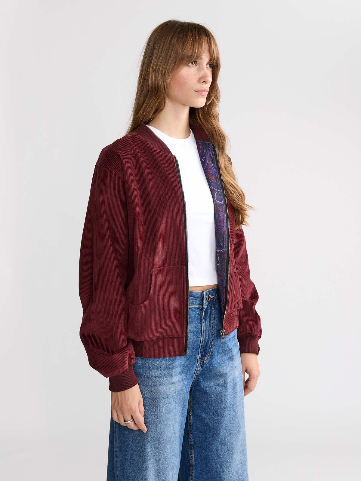 Elsa Wendejacke Orchid/Wine