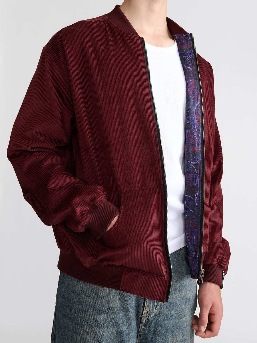 Oskar Wendejacke Orchid/Wine