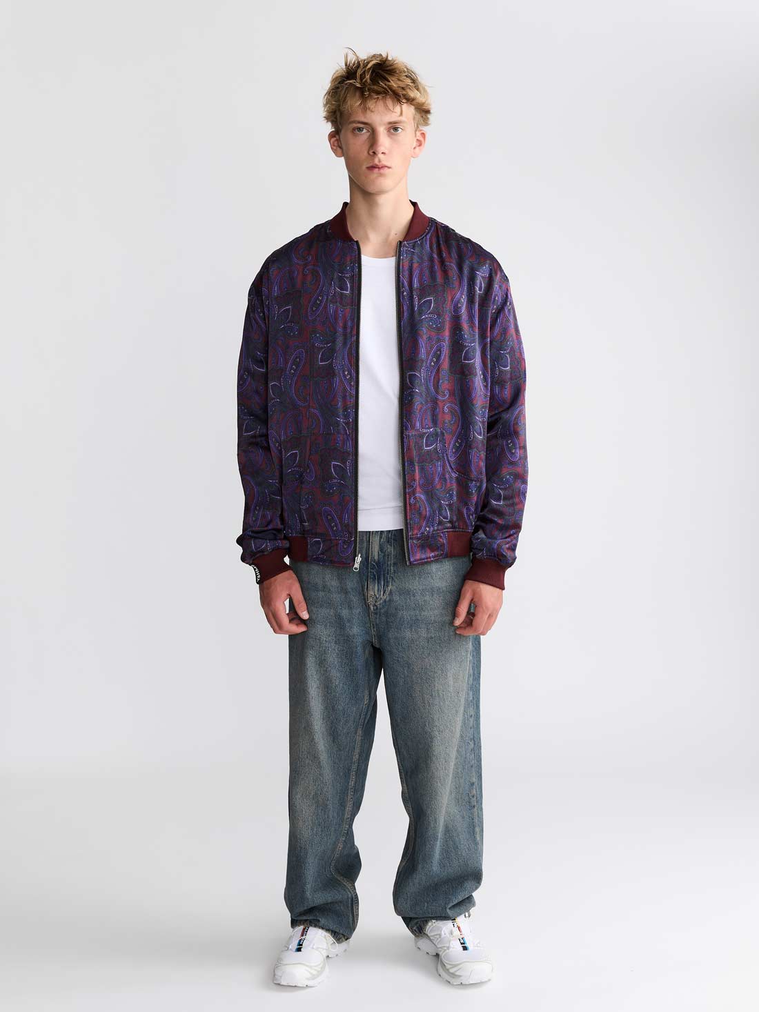 Oskar Wendejacke Orchid/Wine