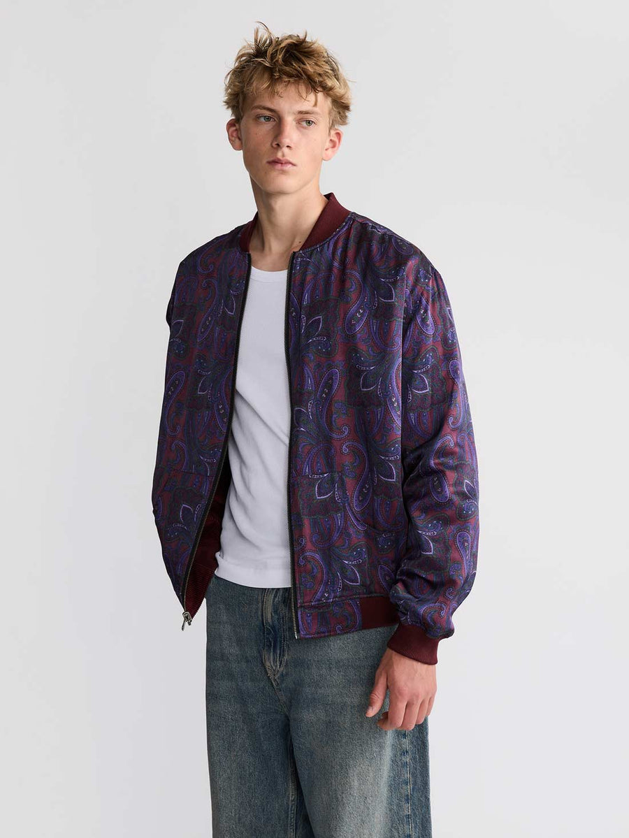 Oskar Wendejacke Orchid/Wine