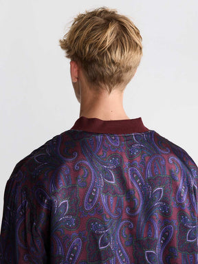 Oskar Wendejacke Orchid/Wine