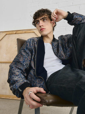 Oskar Wendejacke Paisley/Navy