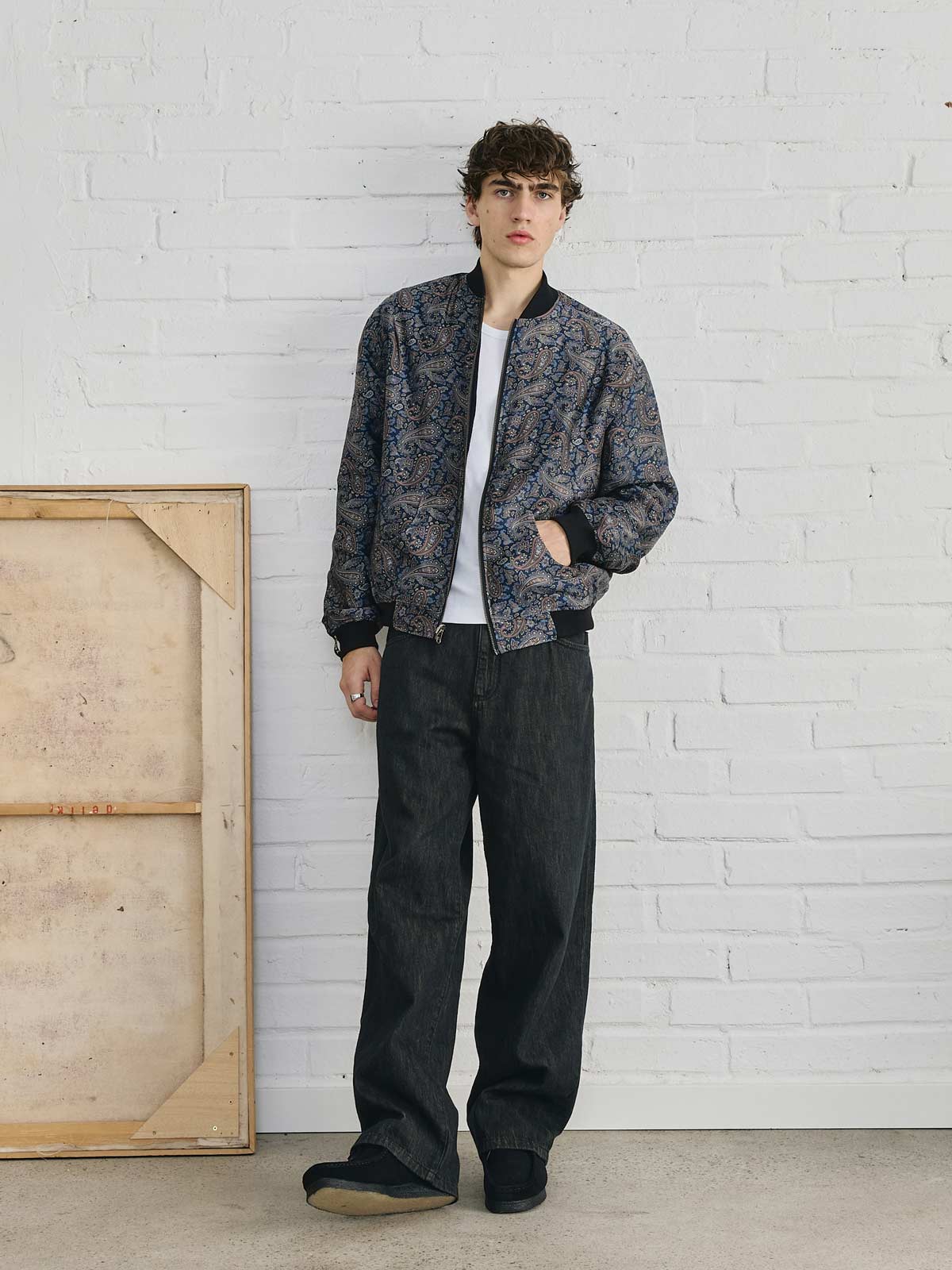 Oskar Wendejacke Paisley/Navy