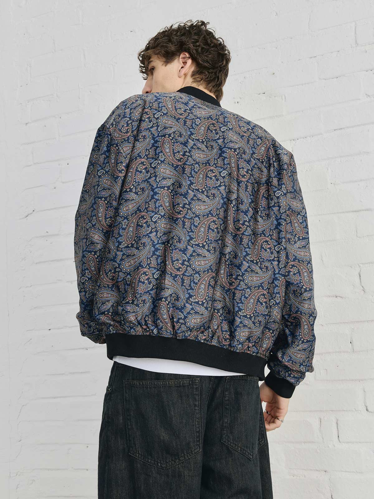 Oskar Wendejacke Paisley/Navy