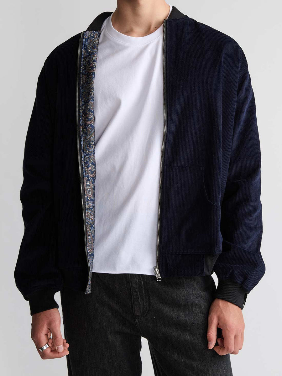 Oskar Wendejacke Paisley/Navy