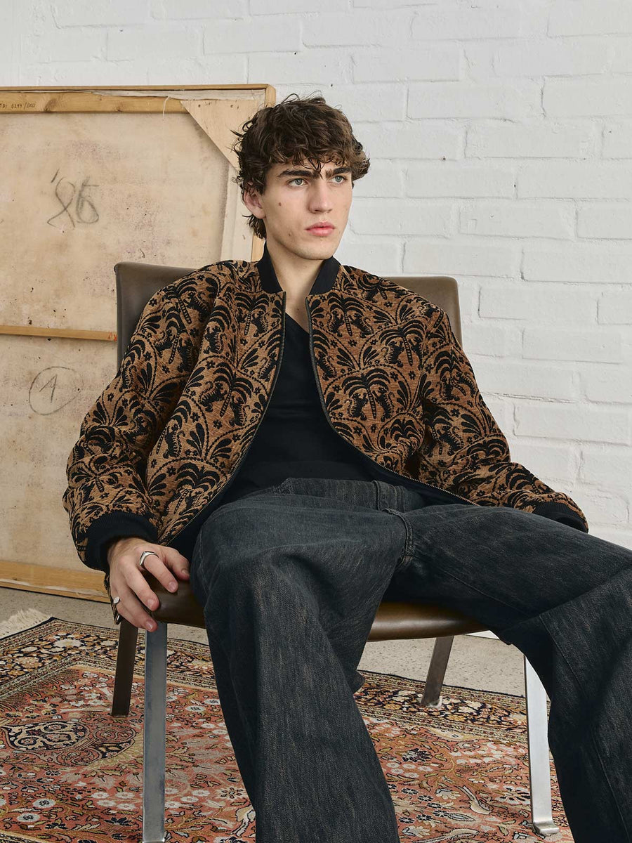 Siggi Wendejacke Palm/Black