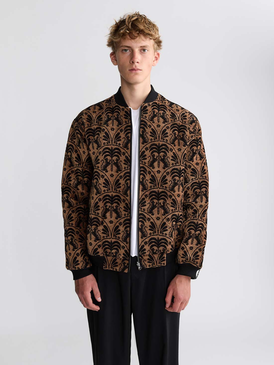 Siggi Wendejacke Palm/Black