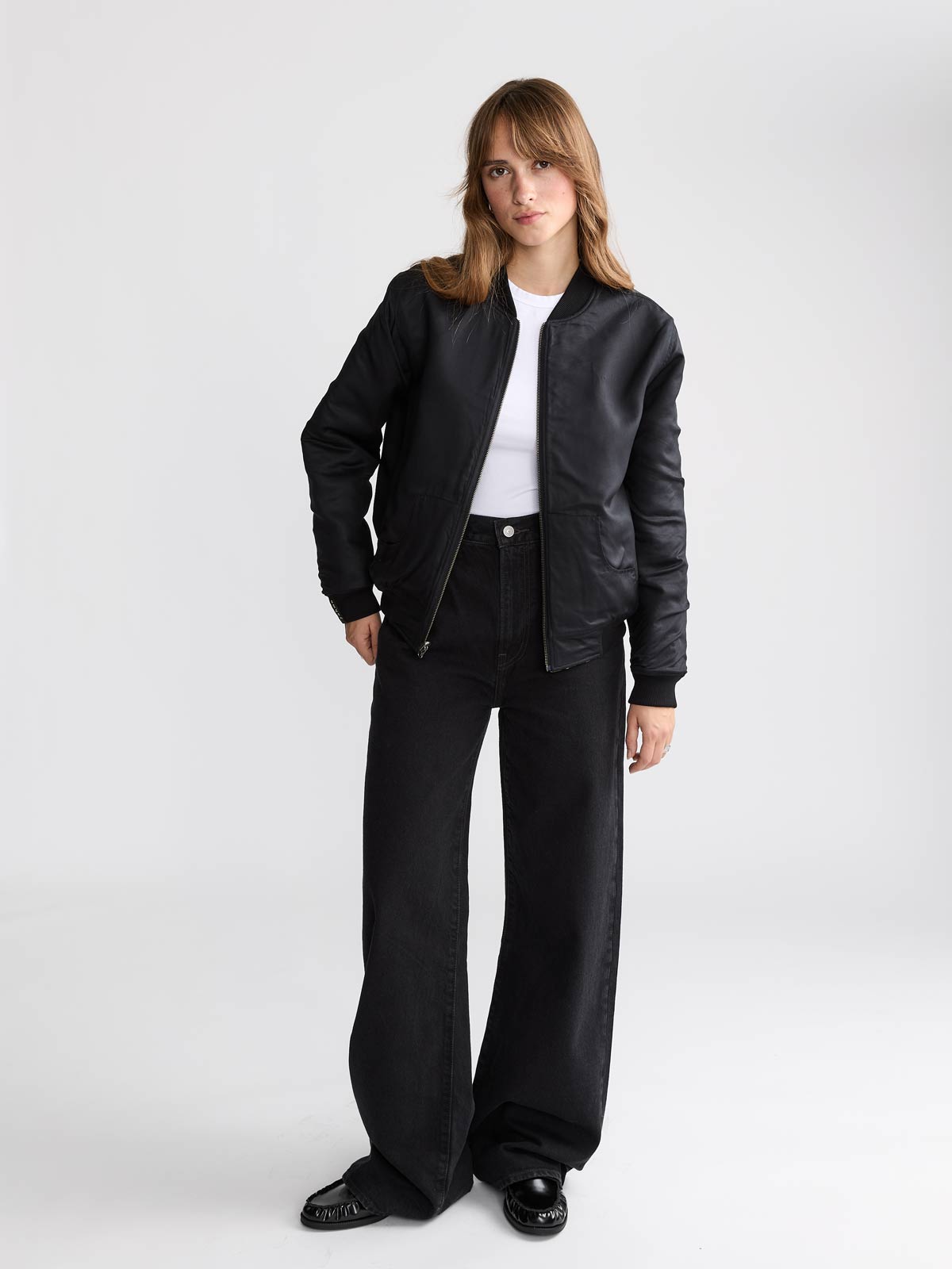 Berta Wendejacke Palm/Black