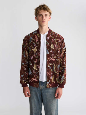 Bruno Reversible Bomber Jacket Rosie/Wine