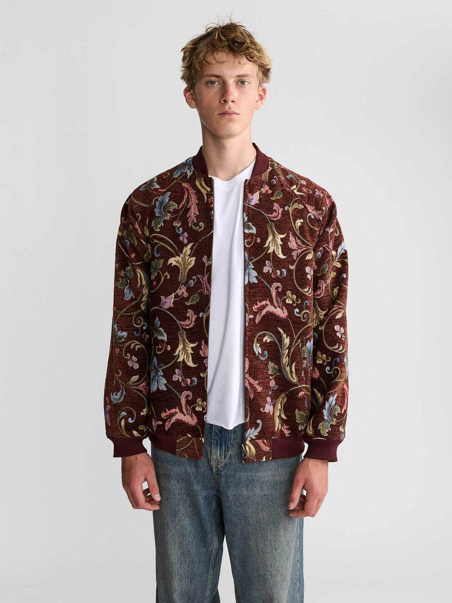 Bruno Reversible Bomber Jacket Rosie/Wine