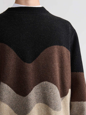 Rudi Oversized Strickpullover Sandstone