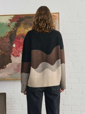 Lani Oversized Knit Sweater Sandstone