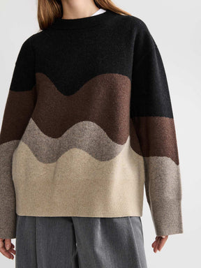 Lani Oversized Knit Sweater Sandstone