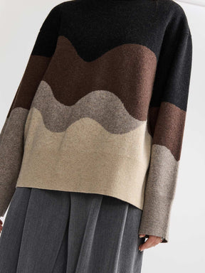 Lani Oversized Knit Sweater Sandstone