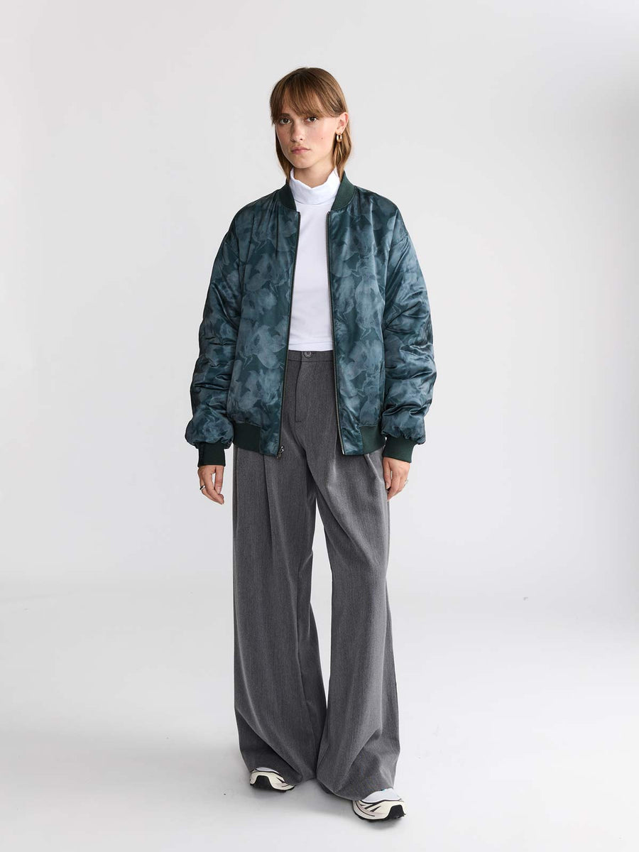 Grete Reversible Bomber Shadow/Petrol