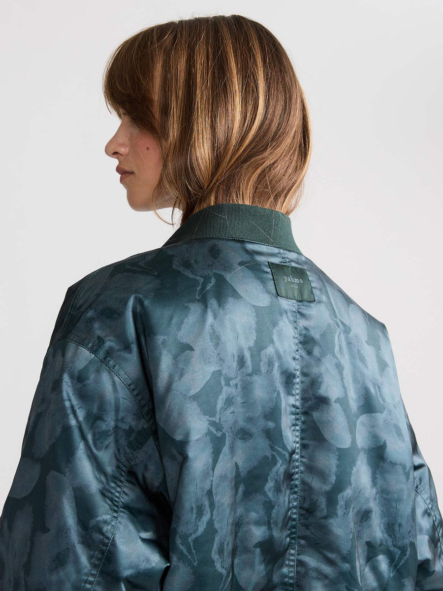 Grete Reversible Bomber Shadow/Petrol