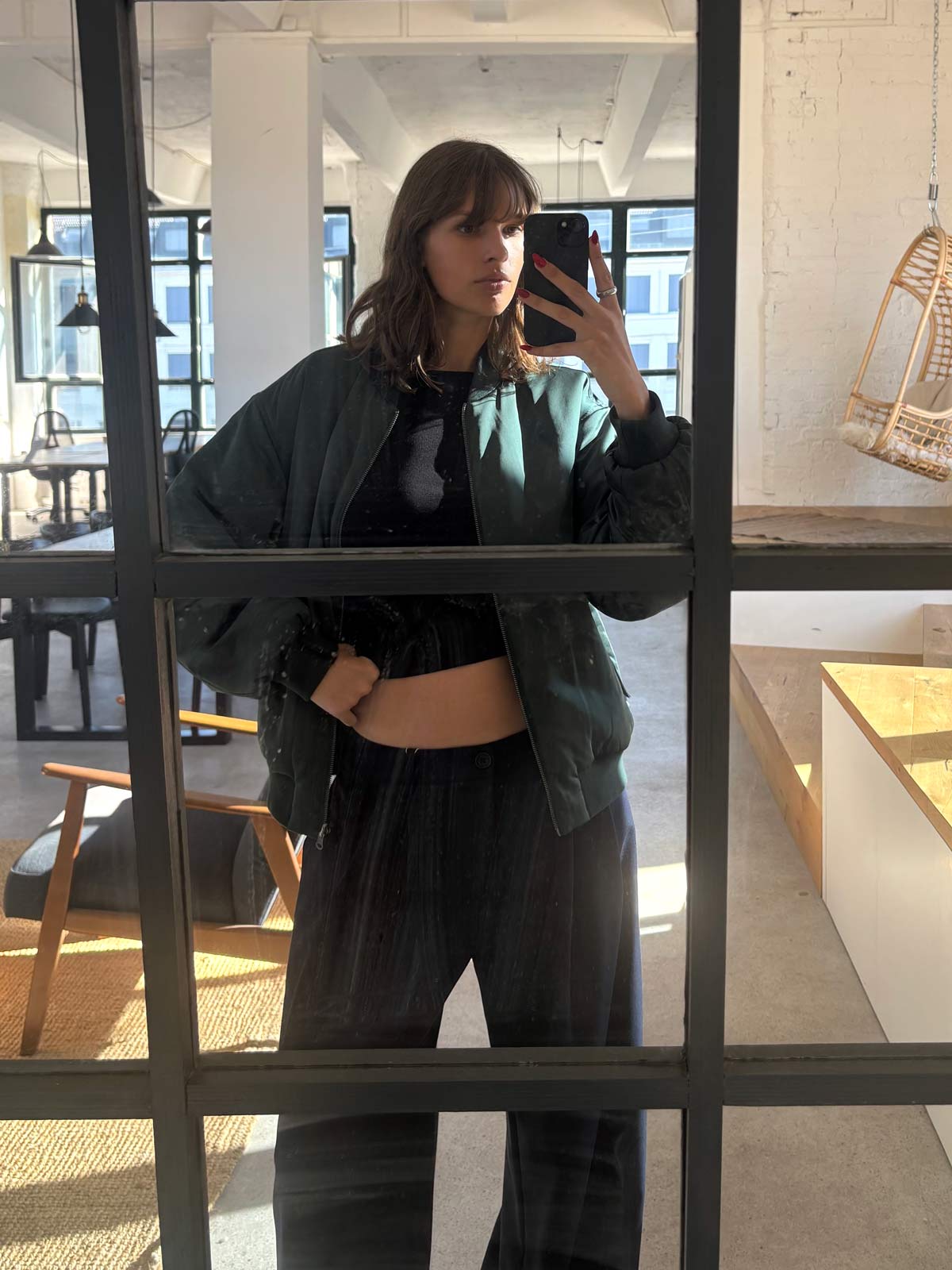 Grete Wendejacke Shadow/Petrol