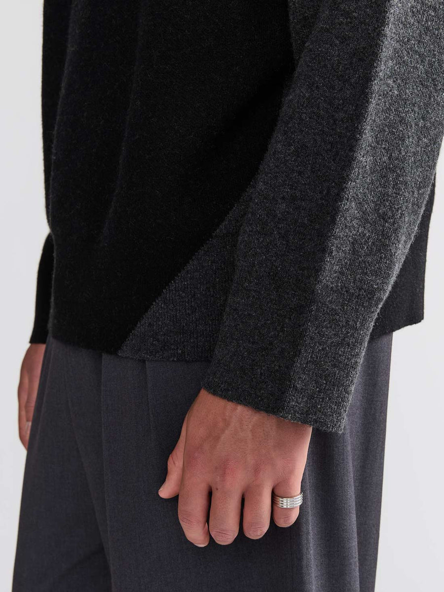 Rudi Oversized Strickpullover Swan