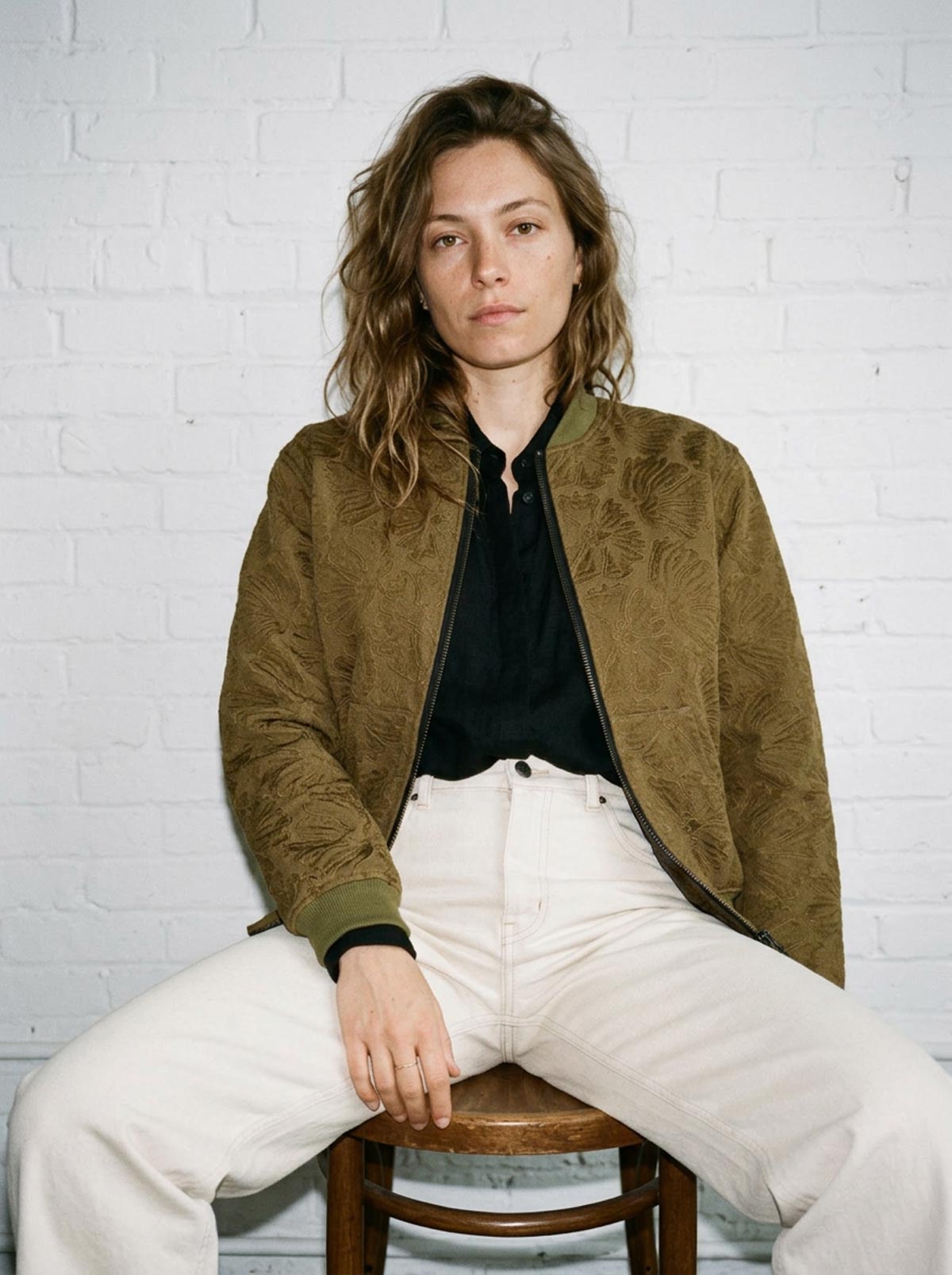 Elsa Reversible Bomber Jacket Meadow/Black