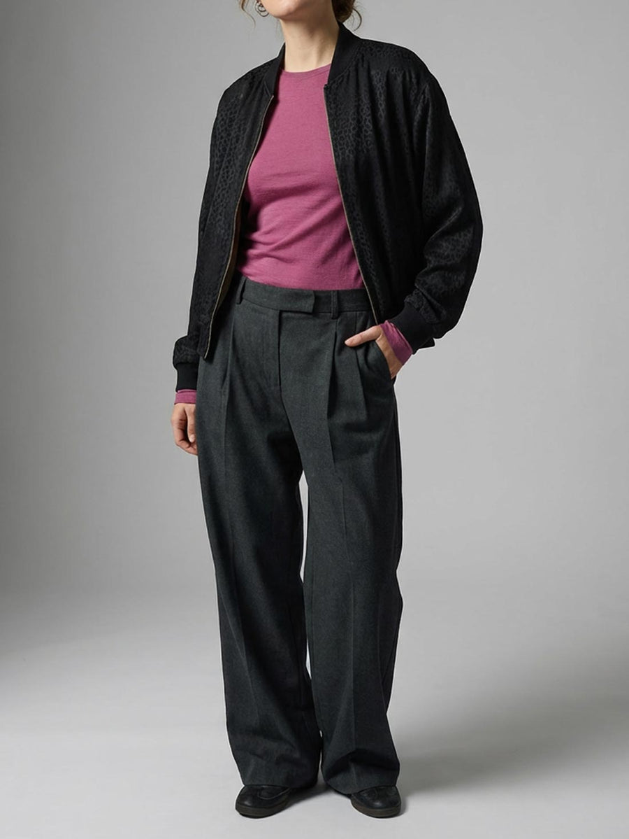 Lene Reversible Bomber Jacket Leo/Olive