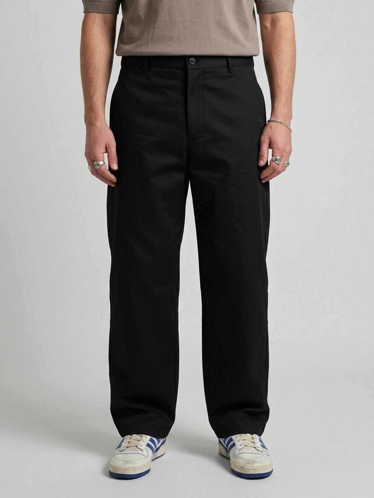 Arno Pants Black