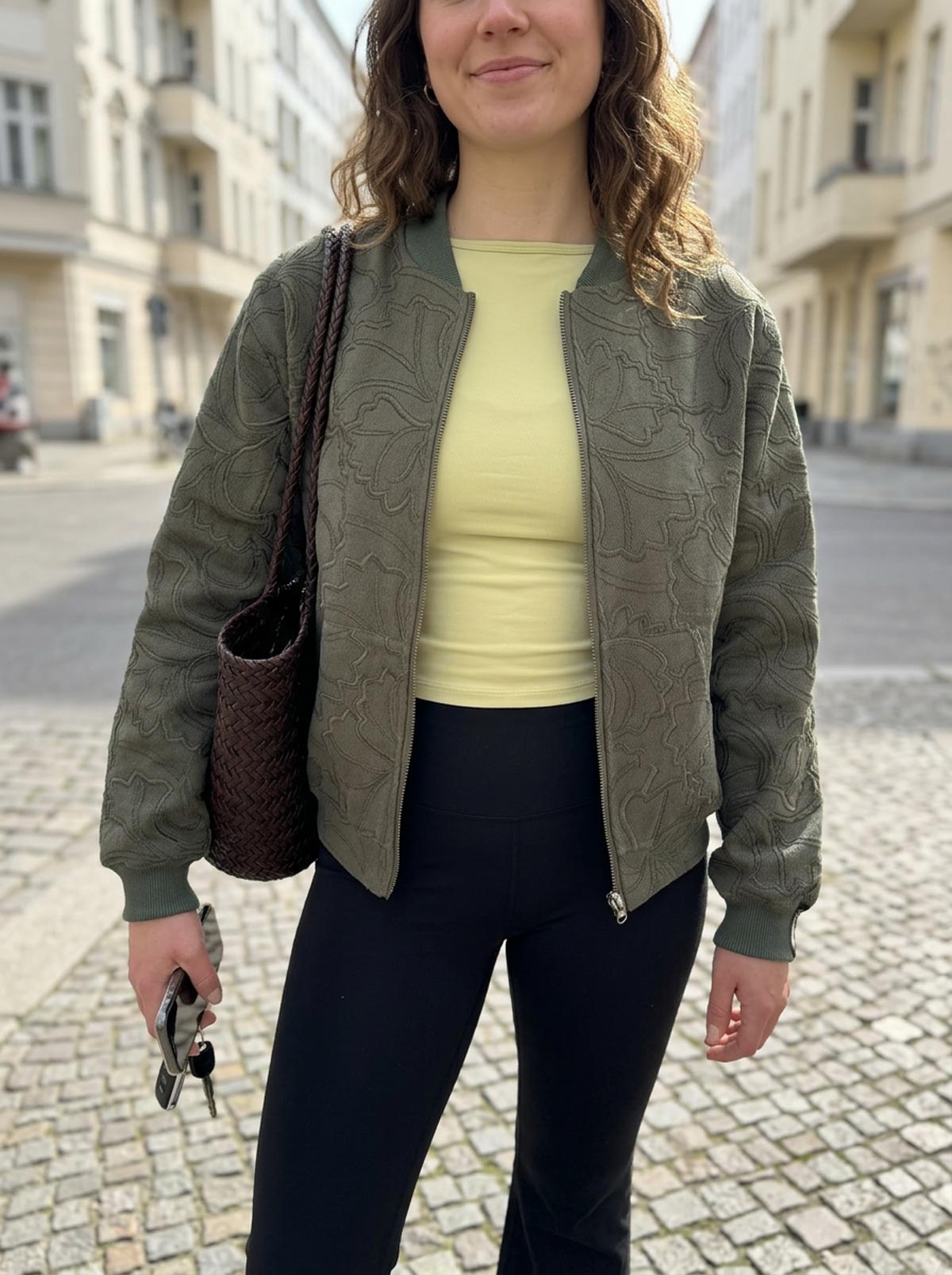 Elsa Reversible Bomber Jacket Canopy/Wine