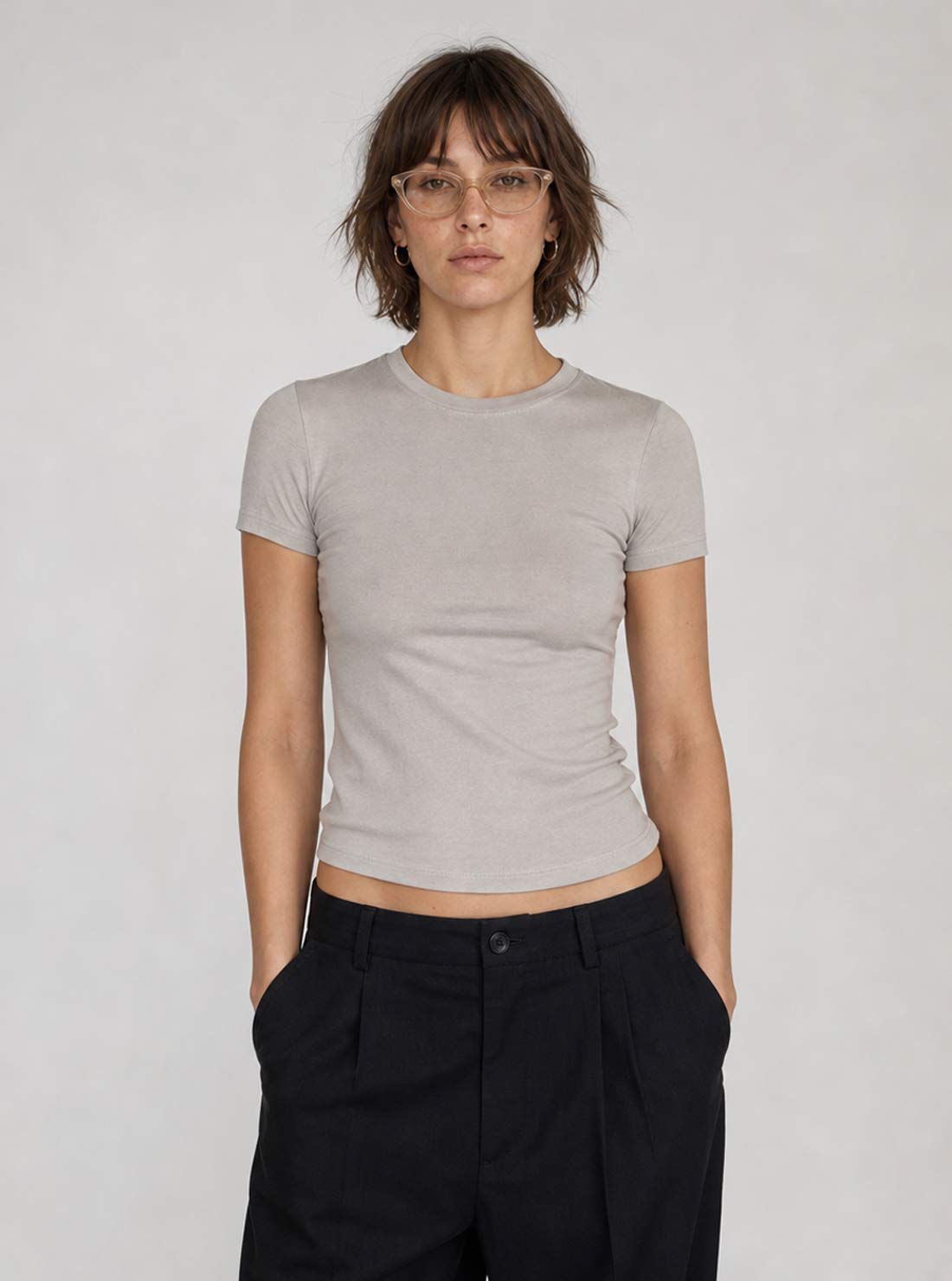 Iris Soft Tee Stone