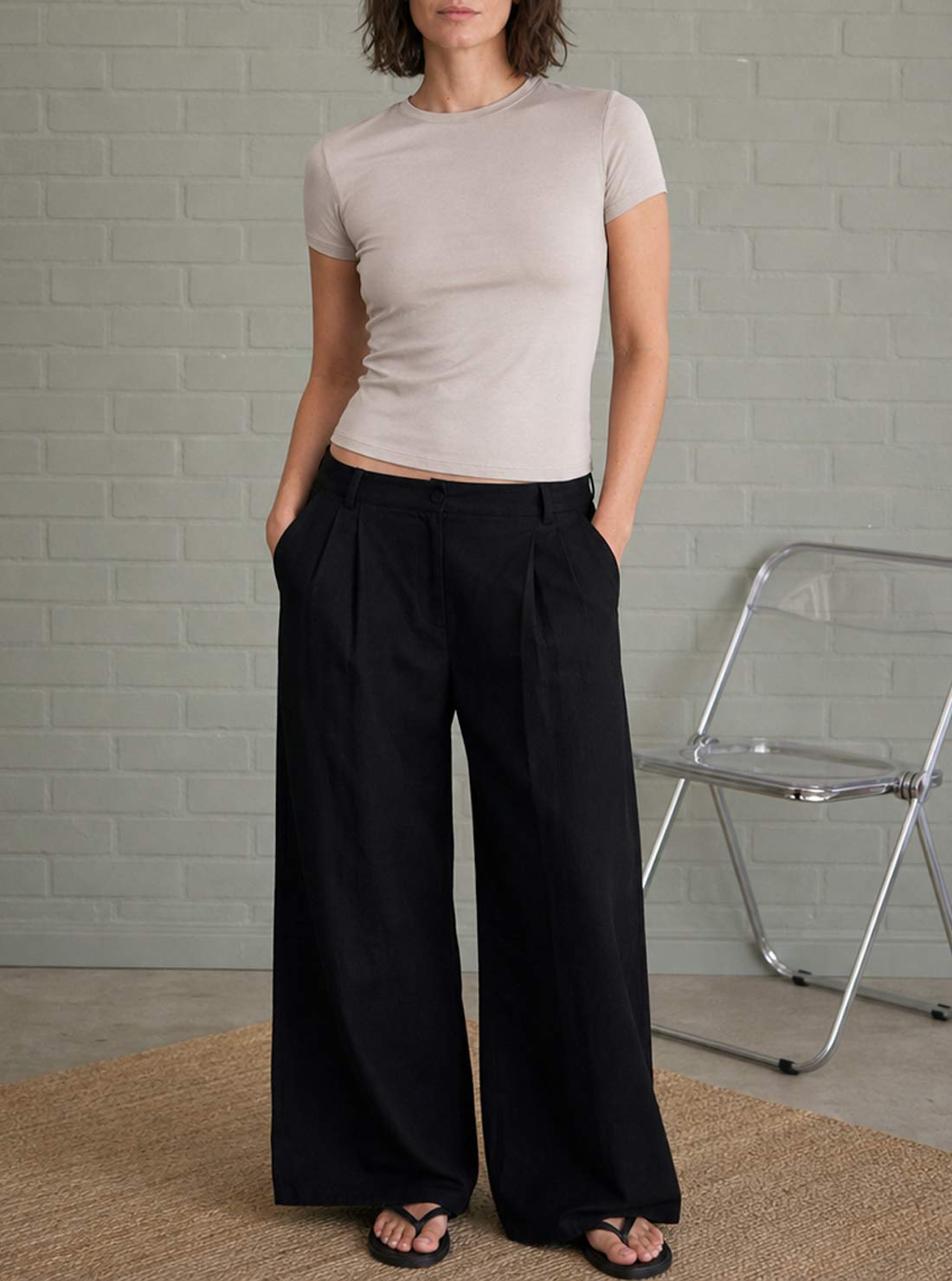 Iris Soft Tee Stone