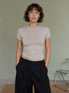 Iris Soft Tee Stone