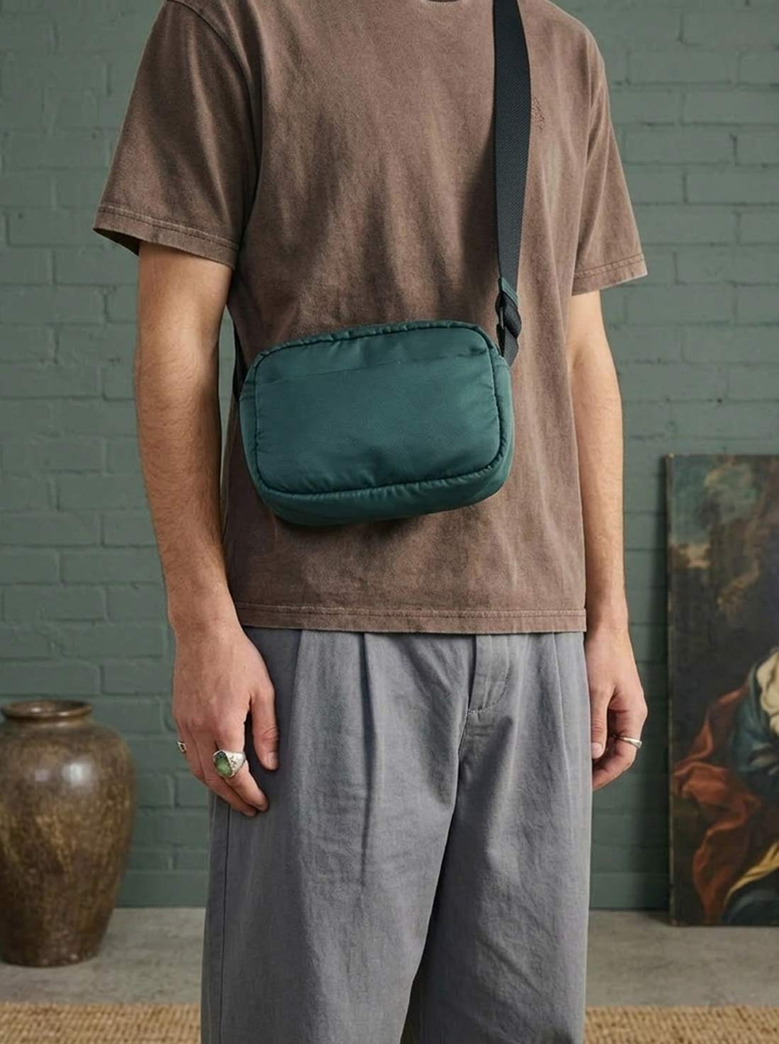 Toni Crossbody Bag Petrol