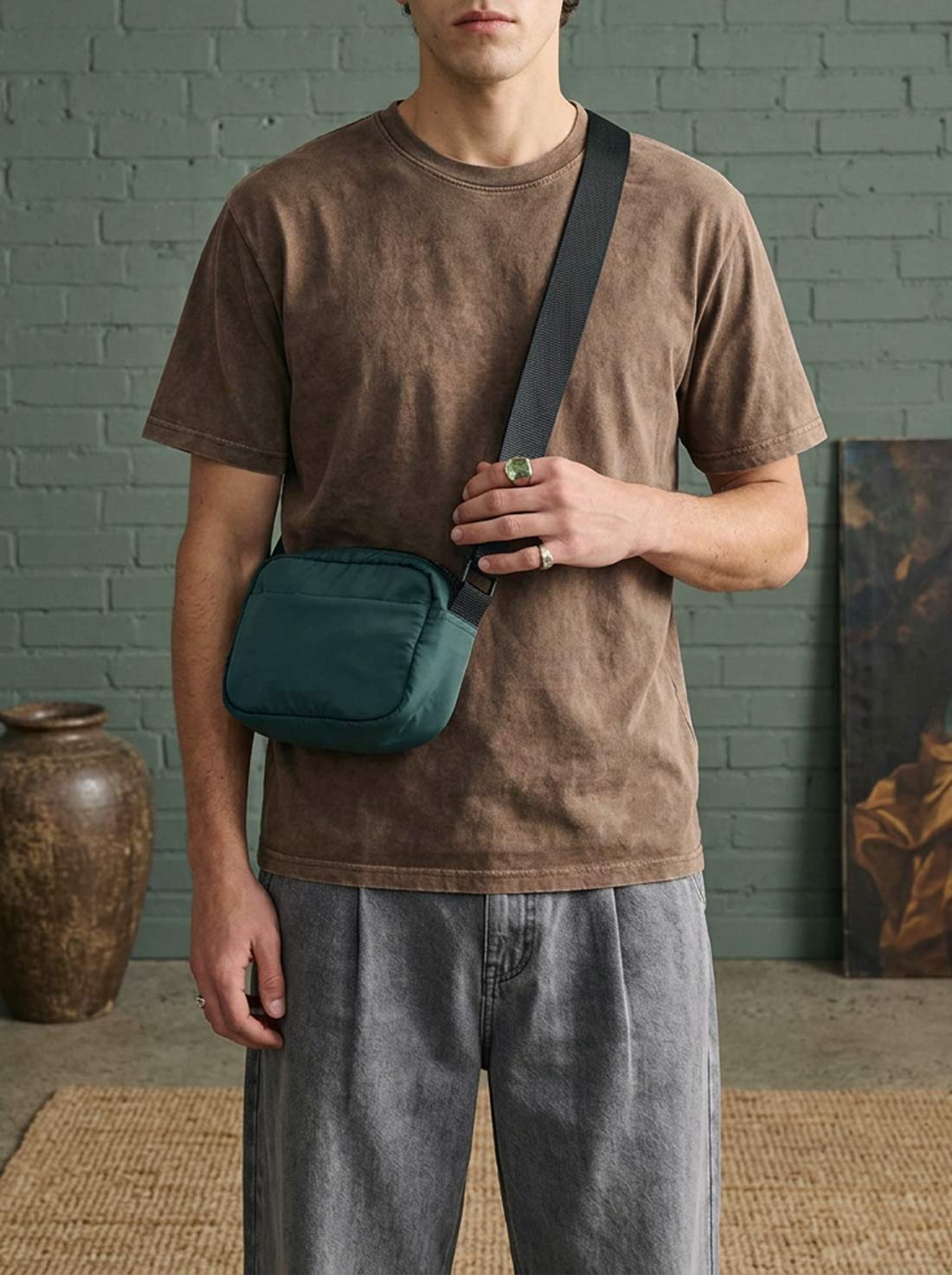 Toni Crossbody Bag Petrol