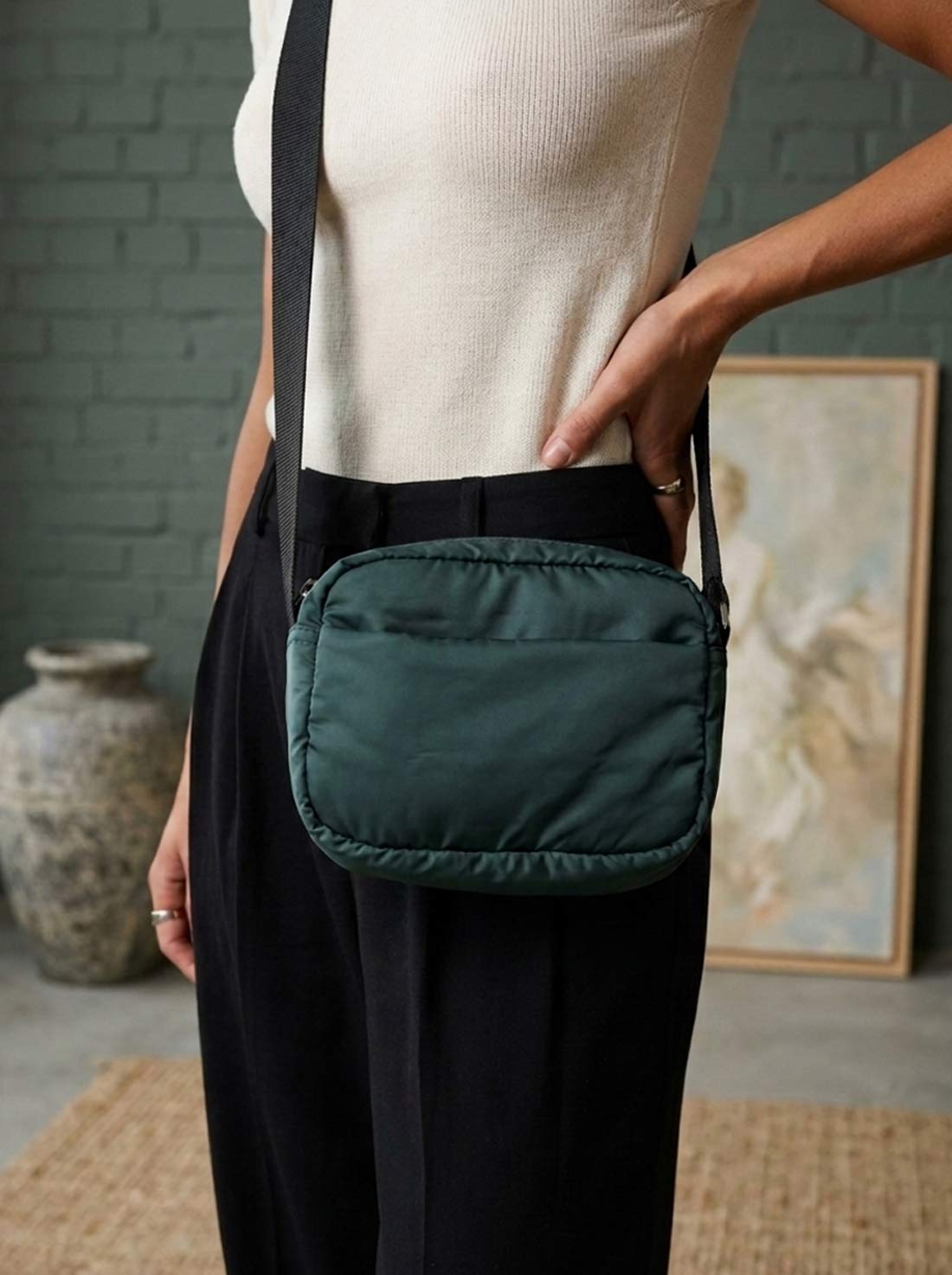 Toni Crossbody Bag Petrol
