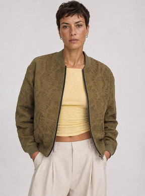 Elsa Reversible Bomber Jacket Meadow/Black