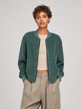 Elsa Reversible Bomber Jacket Atlas/Teal