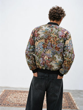 Siggi Reversible Bomber Jacket Bouquet/Black