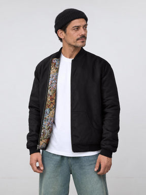Siggi Reversible Bomber Jacket Bouquet/Black