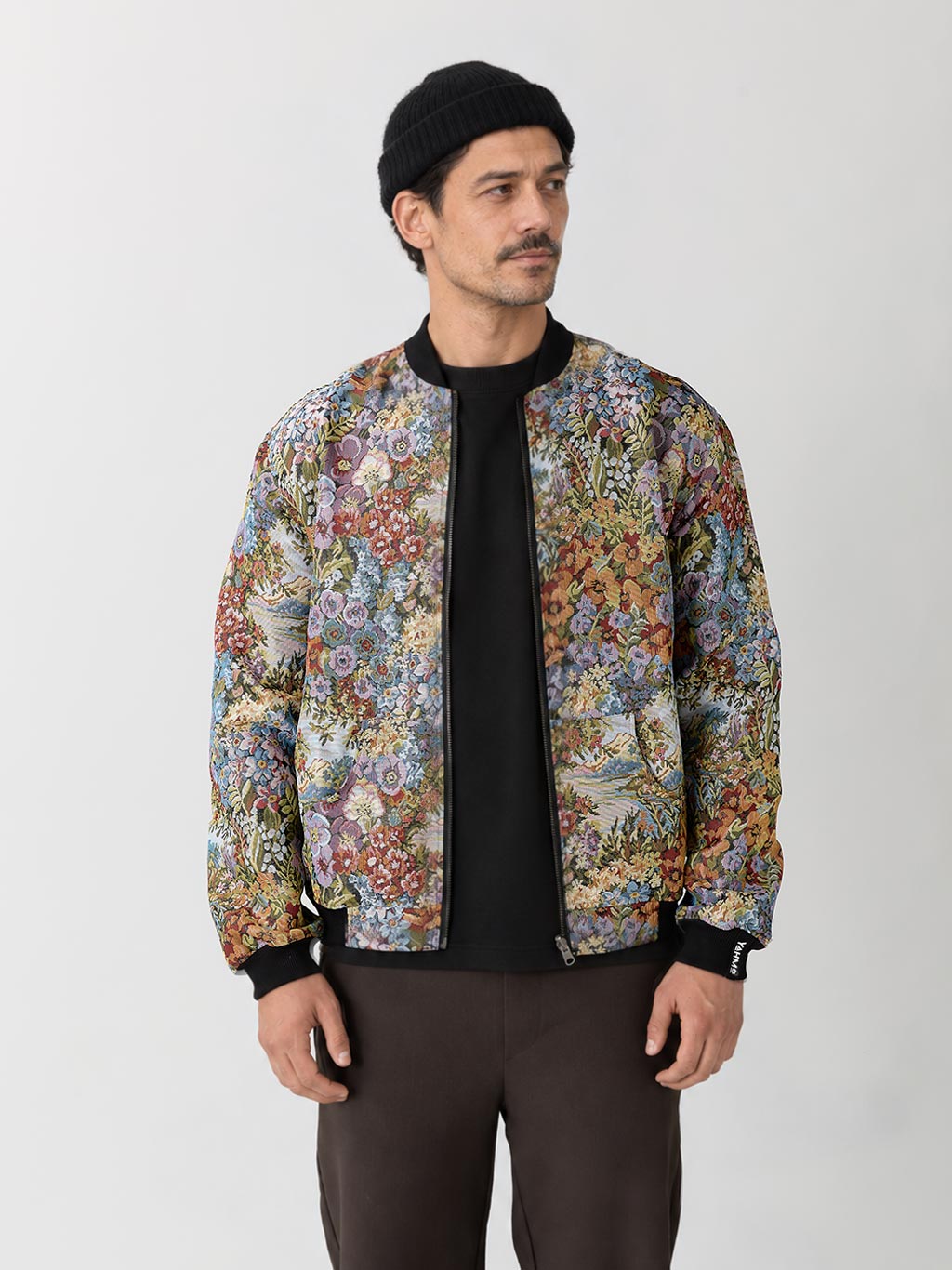 Siggi Reversible Bomber Jacket Bouquet/Black